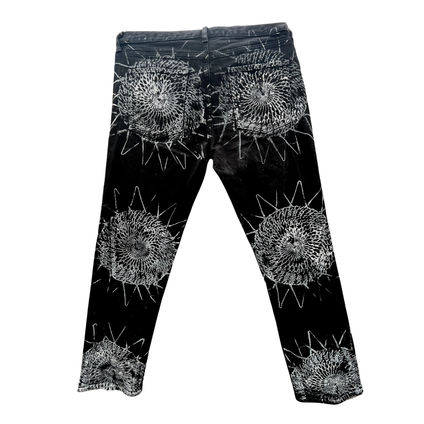 Black Denim Radial Weave Style No. 14