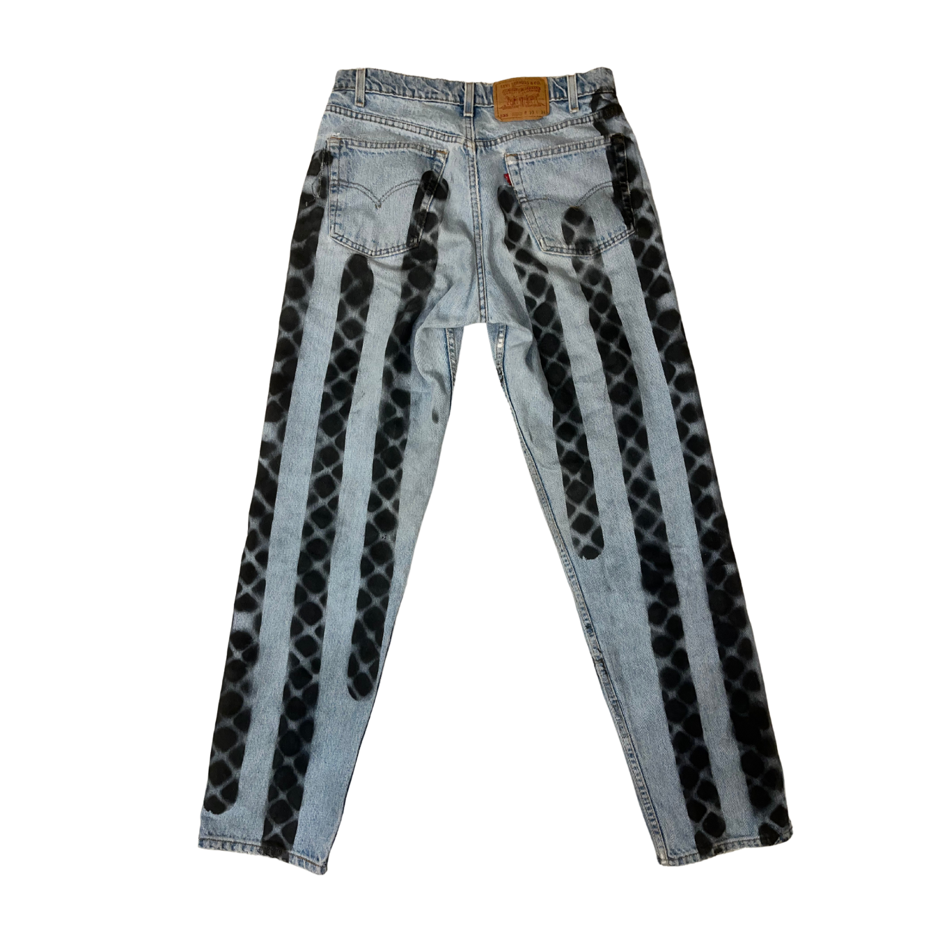 Full Facial Blue Denim Jeans