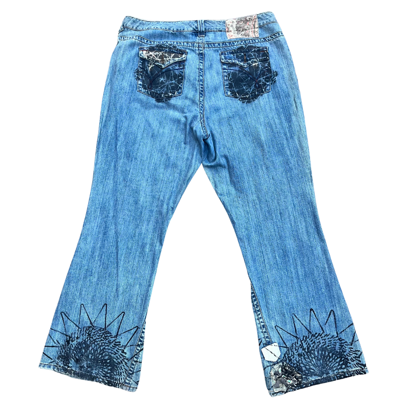 Denim Flare Radial Weave Style No. 6