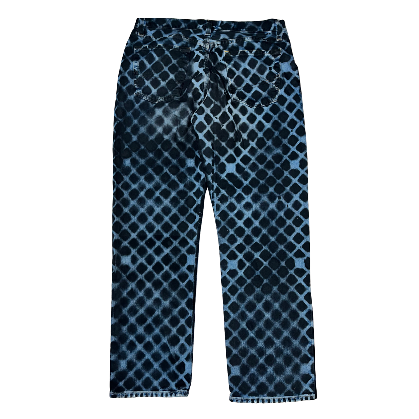 Denim Crated Radial Weave