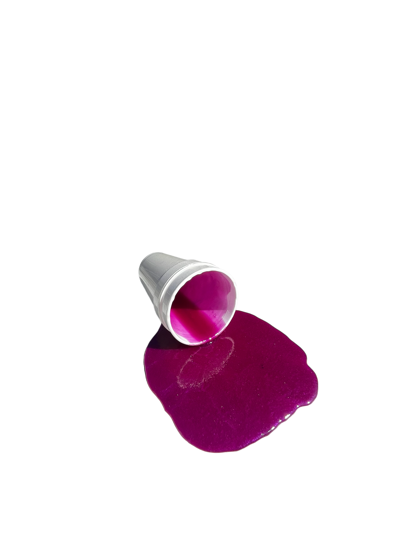 magenta kicked cup