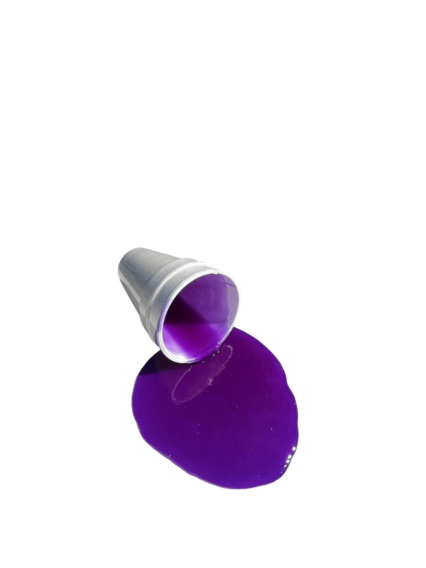 purple kicked cup